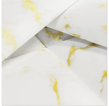 Close-up van vinylvloer met marmerlook