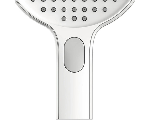 Douchekop met straalsoortenomschakeling