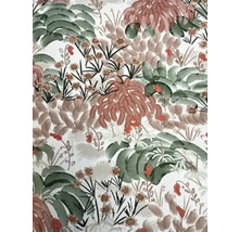 Behang met bloemmotief