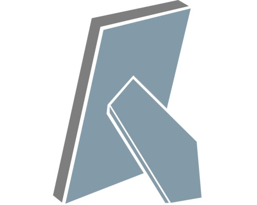 Achterkant van een fotolijst met standaard