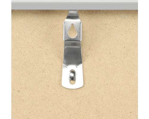 Ophangsysteem van een metalen fotolijst