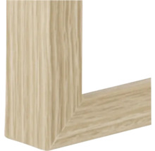 Hoekdetail van houten frame