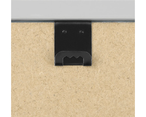 Detailopname van een ophangsysteem voor een foto