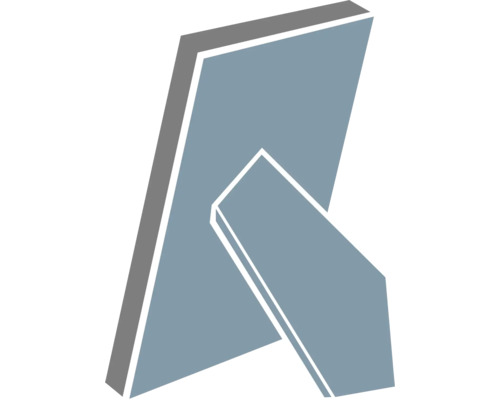 Achterkant van een fotolijst met standaard