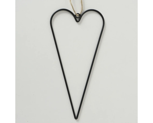 Decoratief metalen hart met ophanging