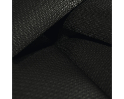 Close-up van een zwart anti-onkruiddoek