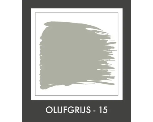 Verfstaal olijfgrijs tint 15