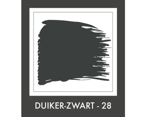 Verfstaal Duiker Zwart 28