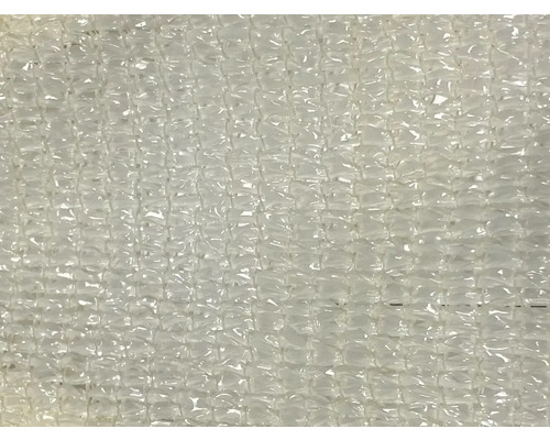 Close-up van een transparant schaduwdoek.