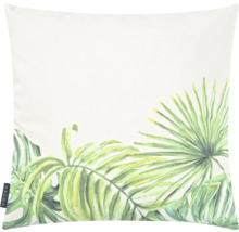 Kussen met plantenmotief
