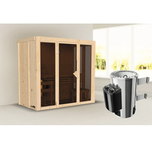 Sauna met kachel voor binnenshuis