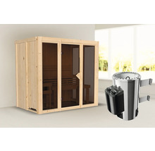 Sauna met saunakachel voor binnenshuis