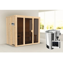 Sauna met saunakachel en bediening
