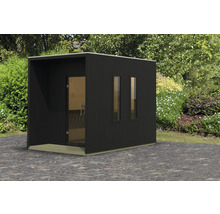Modern tuinhuis met deur en ramen