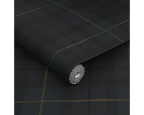 Rol behang met ruitpatroon