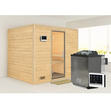 Sauna met kachel en besturing