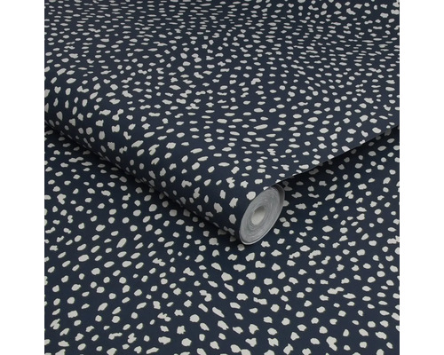 Rol behang met stippenpatroon