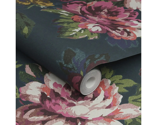 Behangrol met bloemmotief