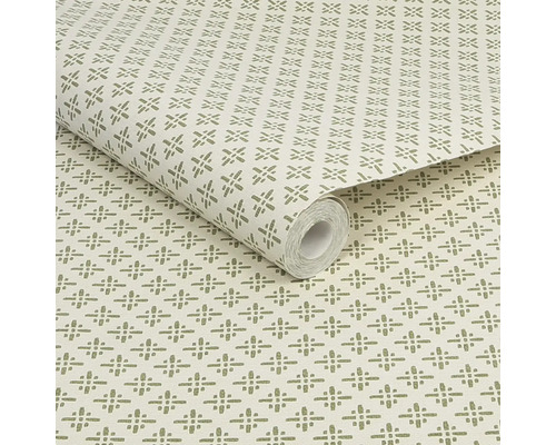 Behangrol met geometrisch patroon