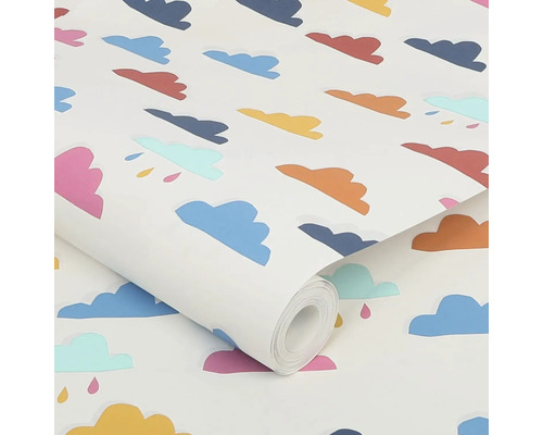 Behangrol met wolkenpatroon