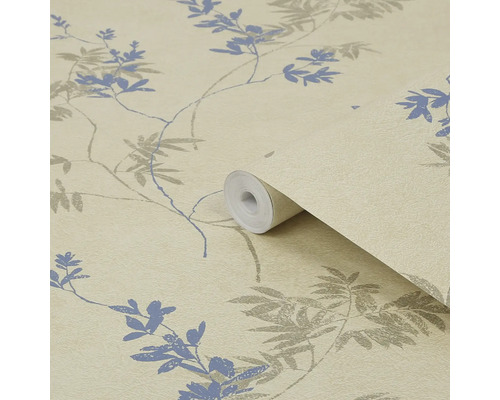 Rol behang met bloemmotief