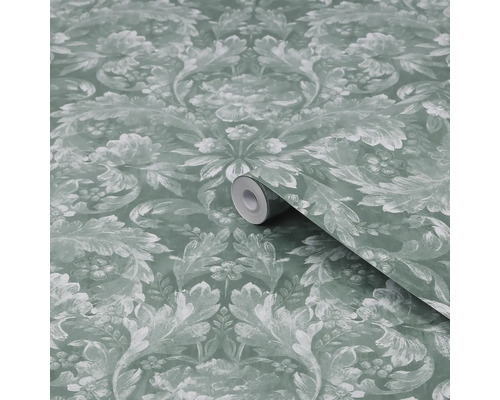 Behangrol met bloemmotief