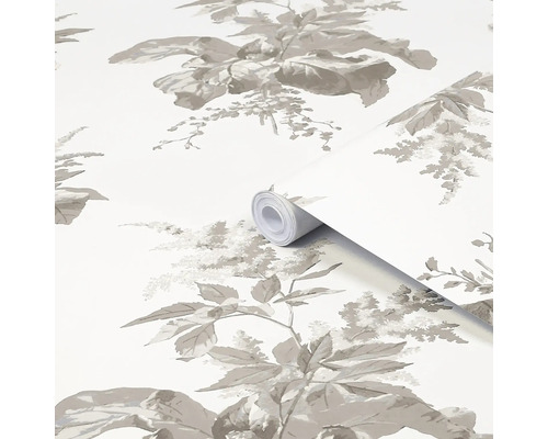 Behangrol met bloemmotief