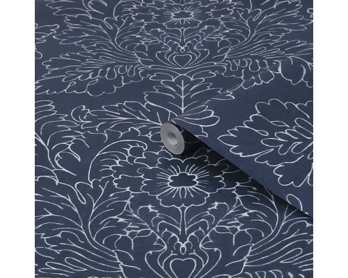 Behangrol met bloemmotief