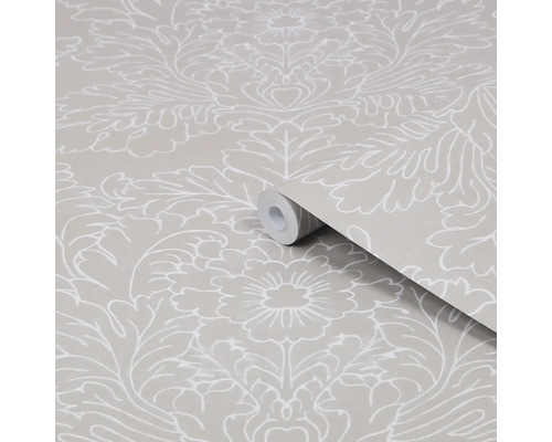 Behangrol met bloemmotief