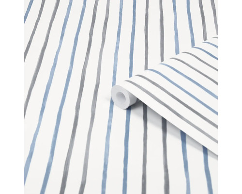 Rol behang met gestreept patroon