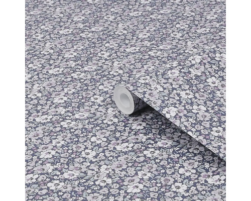 Behangrol met bloemmotief