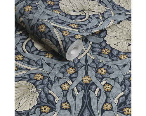 Behangrol met bloemmotief