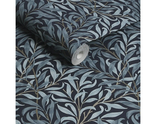 Behangrol met bladerpatroon voor wanddecoratie