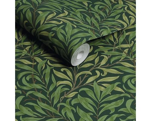 Behangrol met bladerpatroon voor wanddecoratie