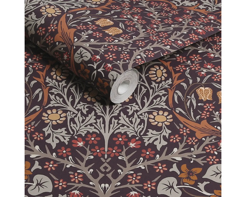 Behangrol met bloemenmotief