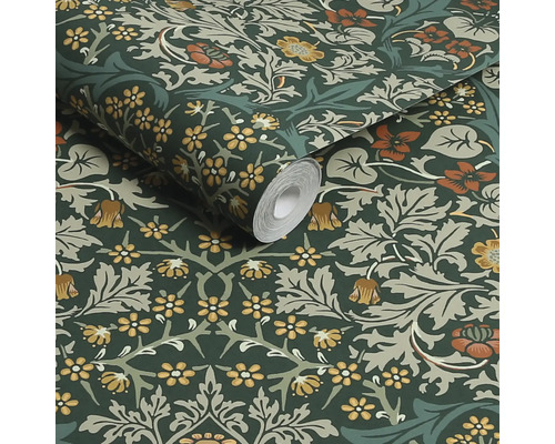 Rol behang met bloemmotief