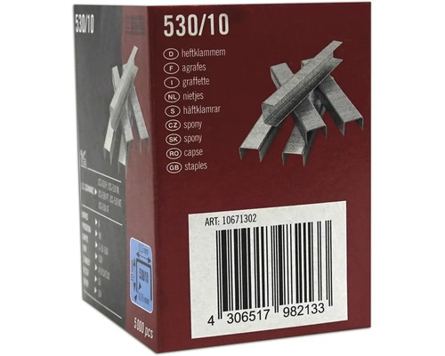 Draadkrammen type 530/10