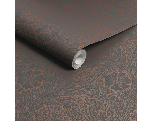 Behangrol met bloemmotief