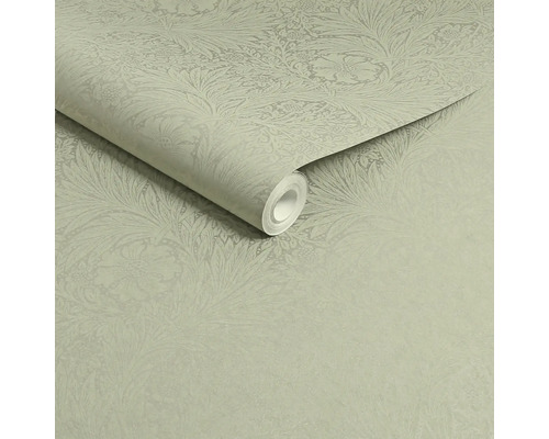 Rol met bloemenmotief behang