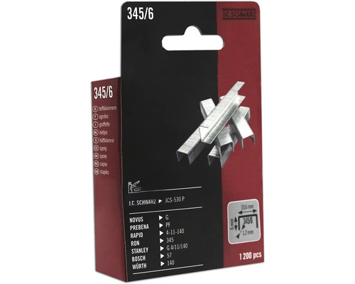 J C Schwarz Nietjes type 345/6, 1200 stuks