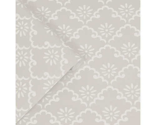 Behangrol met bloemmotief