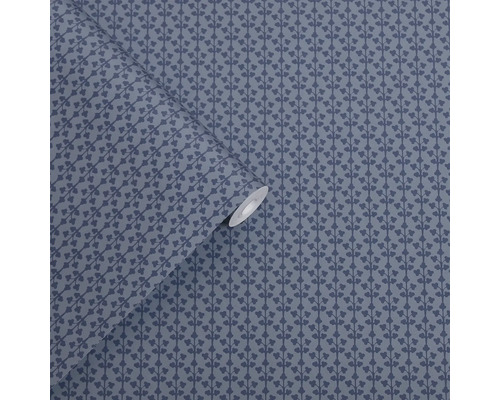 Rol behang met plantmotief