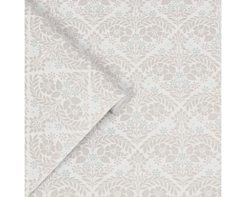 Rol behang met bloemmotief