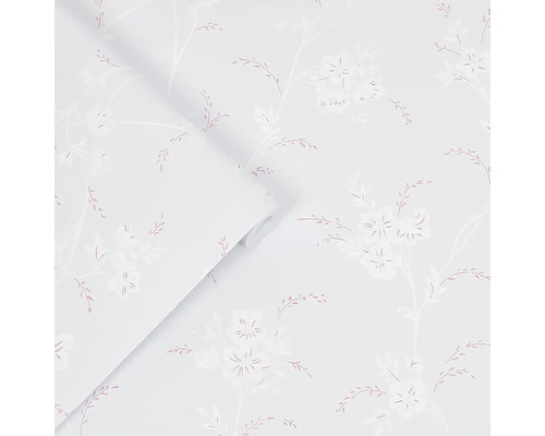 Rol behang met bloemmotief