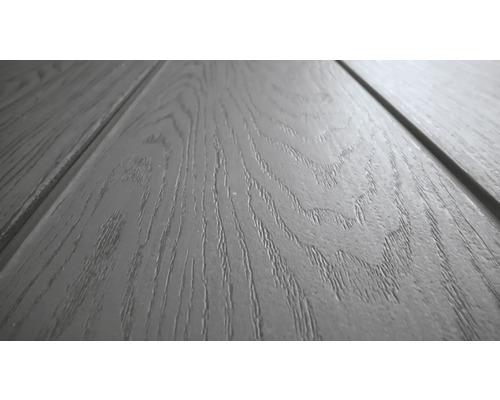 Close-up van drie panelen met houtnerf