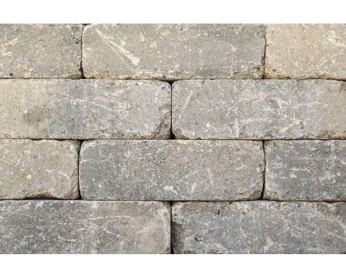 Muur van betonstenen