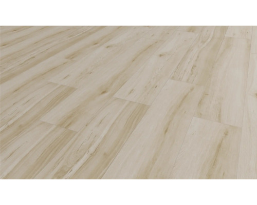 Gelegde vinylvloerbedekking met houtstructuur