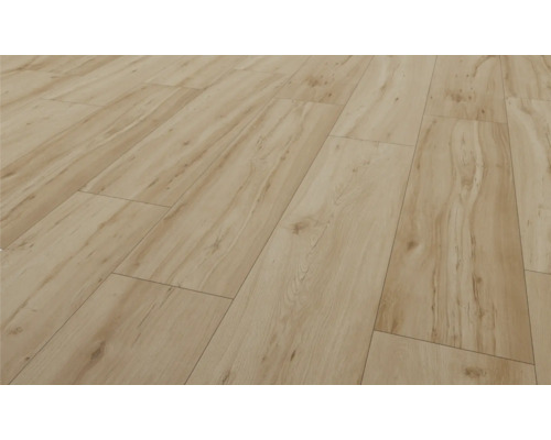 Gelegde laminaatvloer met houtlook