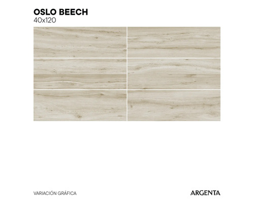 Oslo beuken wandtegels 40x120 met houtlook