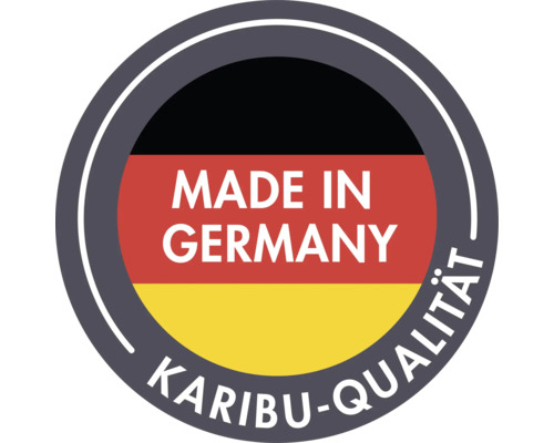 Made in Germany Karibu kwaliteitskenmerk